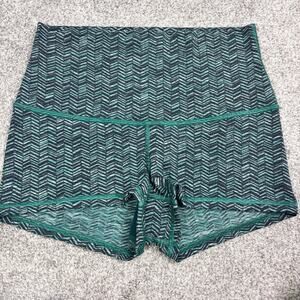 Lululemon Boogie Short (roll down) irregular spacebone sea mist deep green